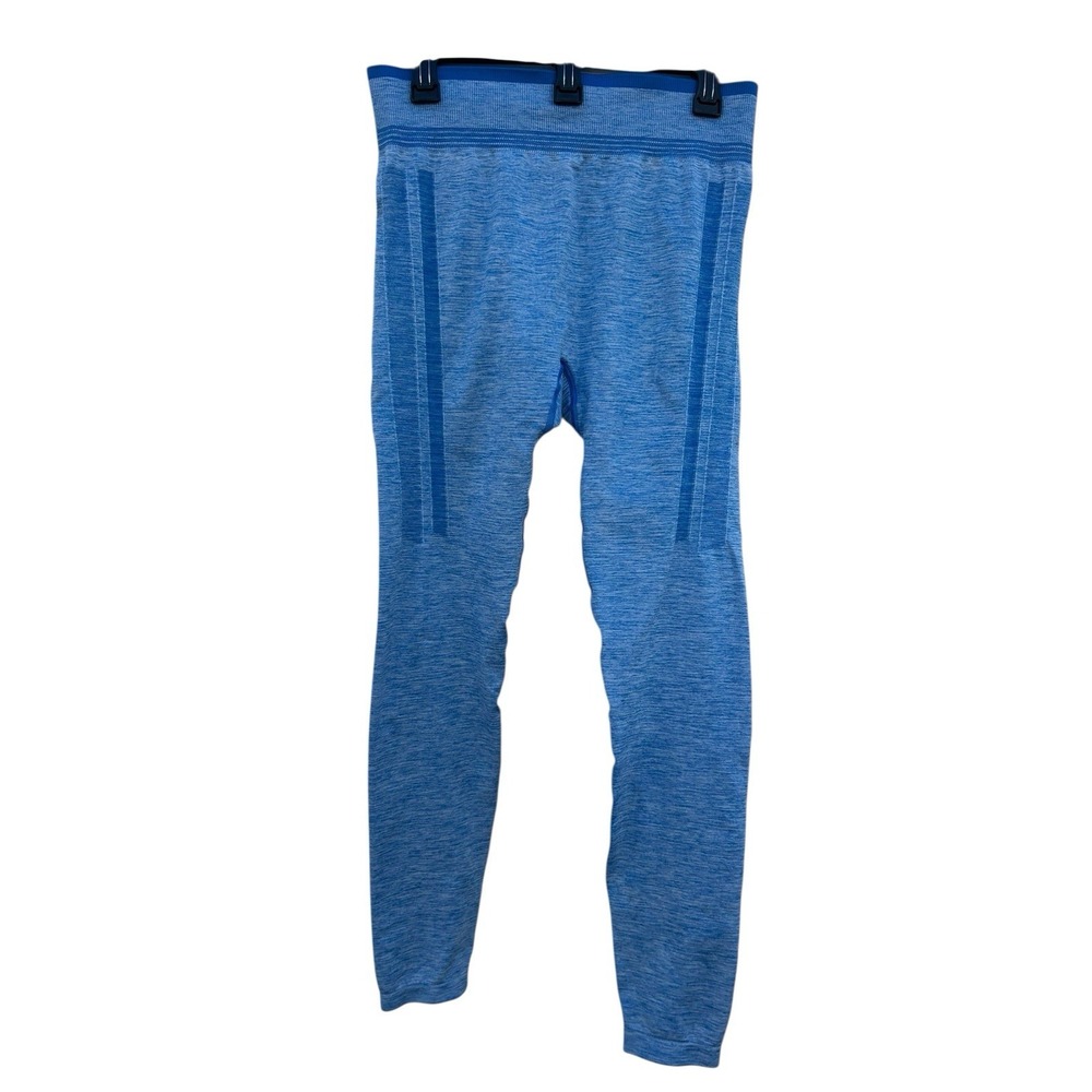 Stio Womens Basis Seamless Tech Base Layer Leggings Blue Large 100089